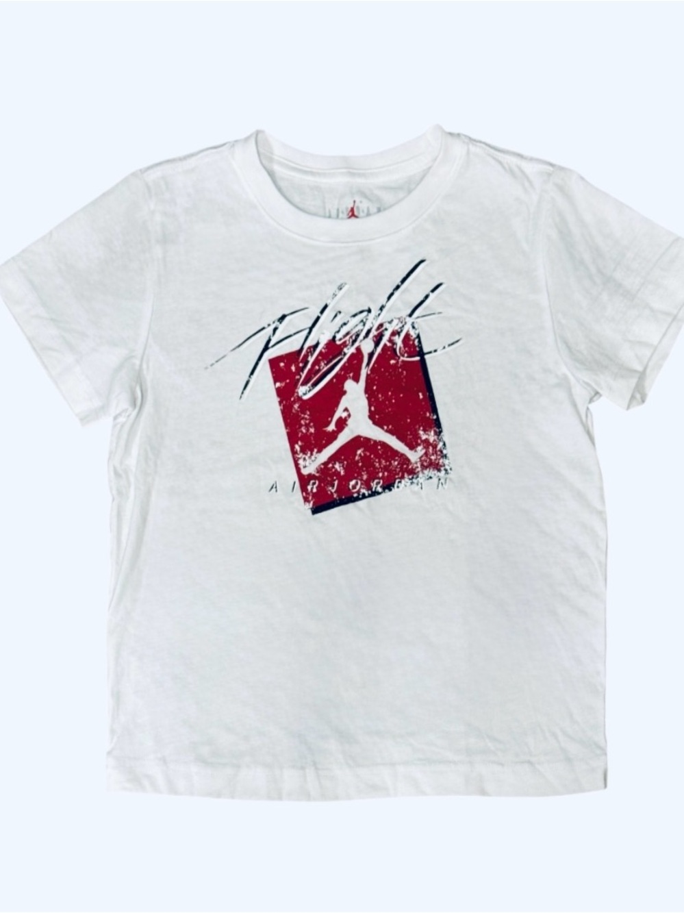 Jordan air flight shirt Kids Little boys size 6 / original FQ0762-100